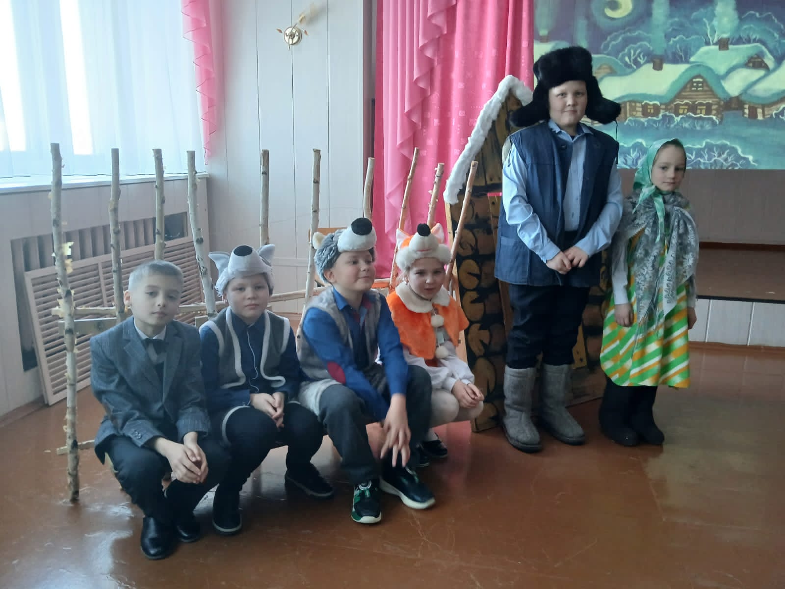 Театрализованное представление «Волчья песня».